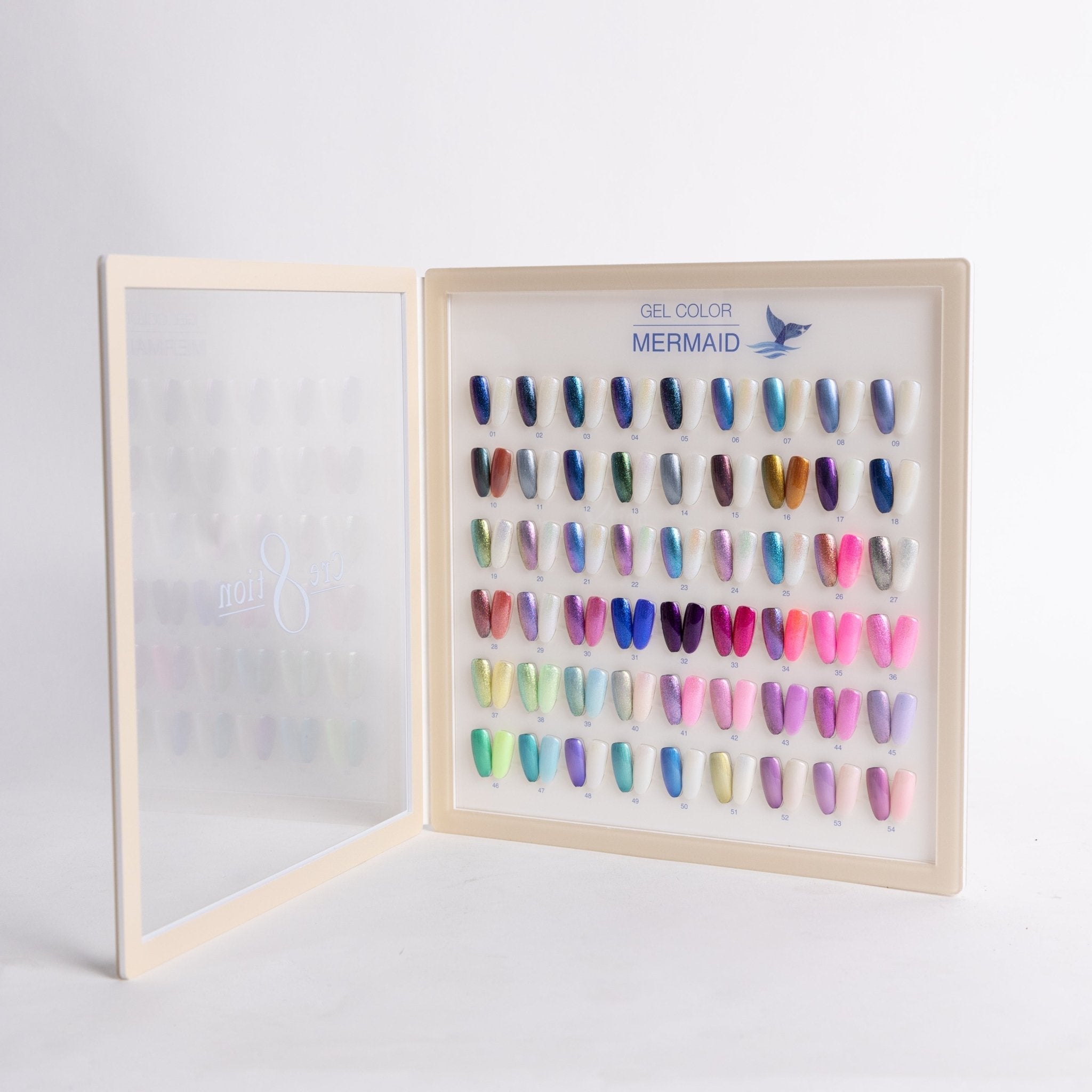 Cre8tion Acrylic Booklet - Mermaid 54 colors