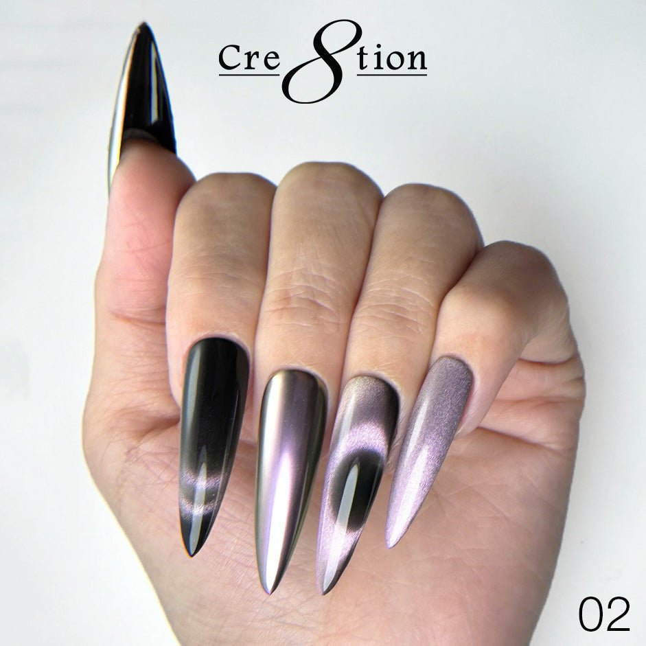Cre8tion Cat Eye Chrome Nail Art 1g