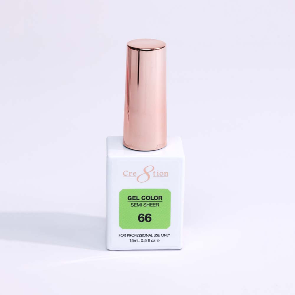 Cre8tion Hema Free Semi-Sheer Collection 0.5oz - Neon Color