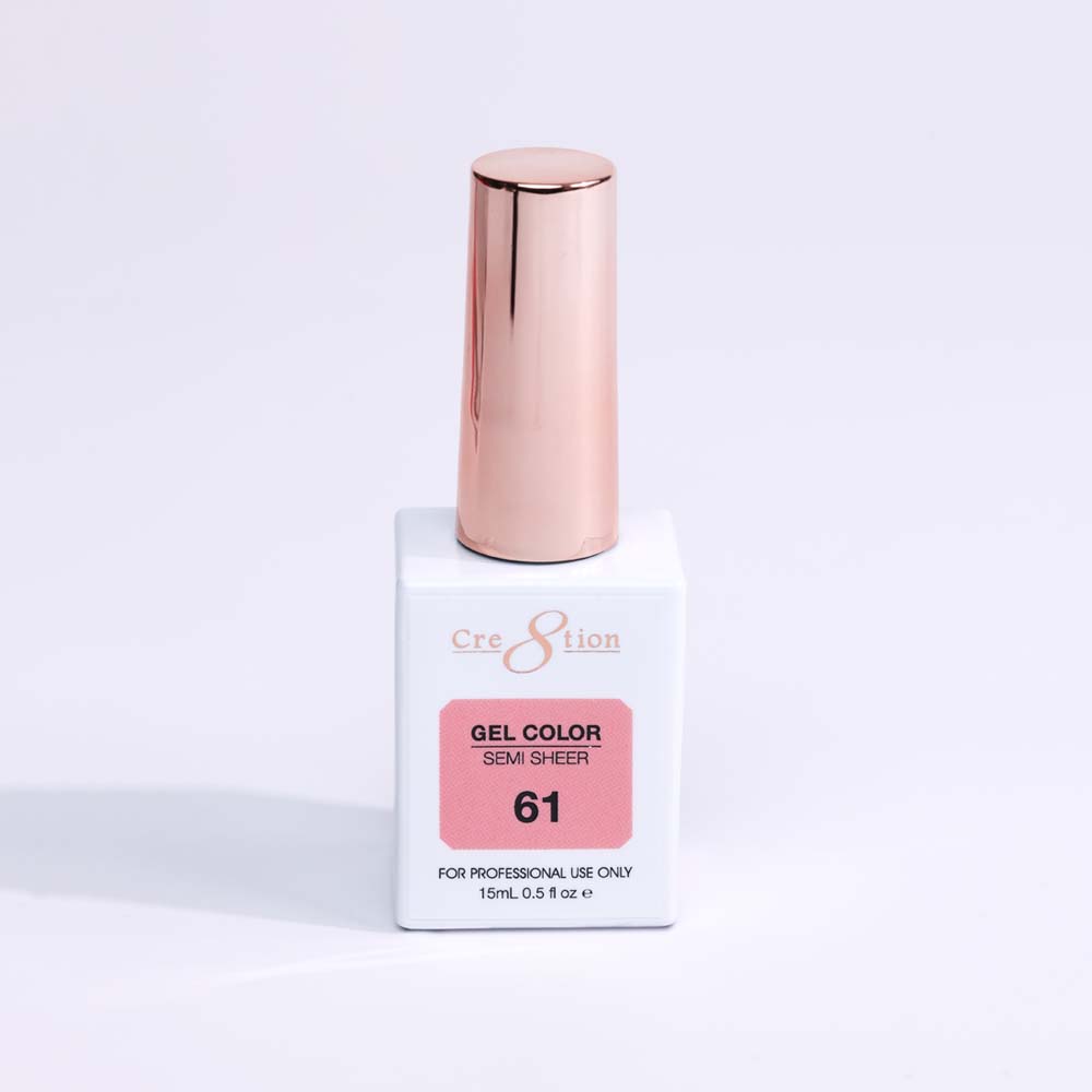 Cre8tion Hema Free Semi-Sheer Collection 0.5oz - Neon Color