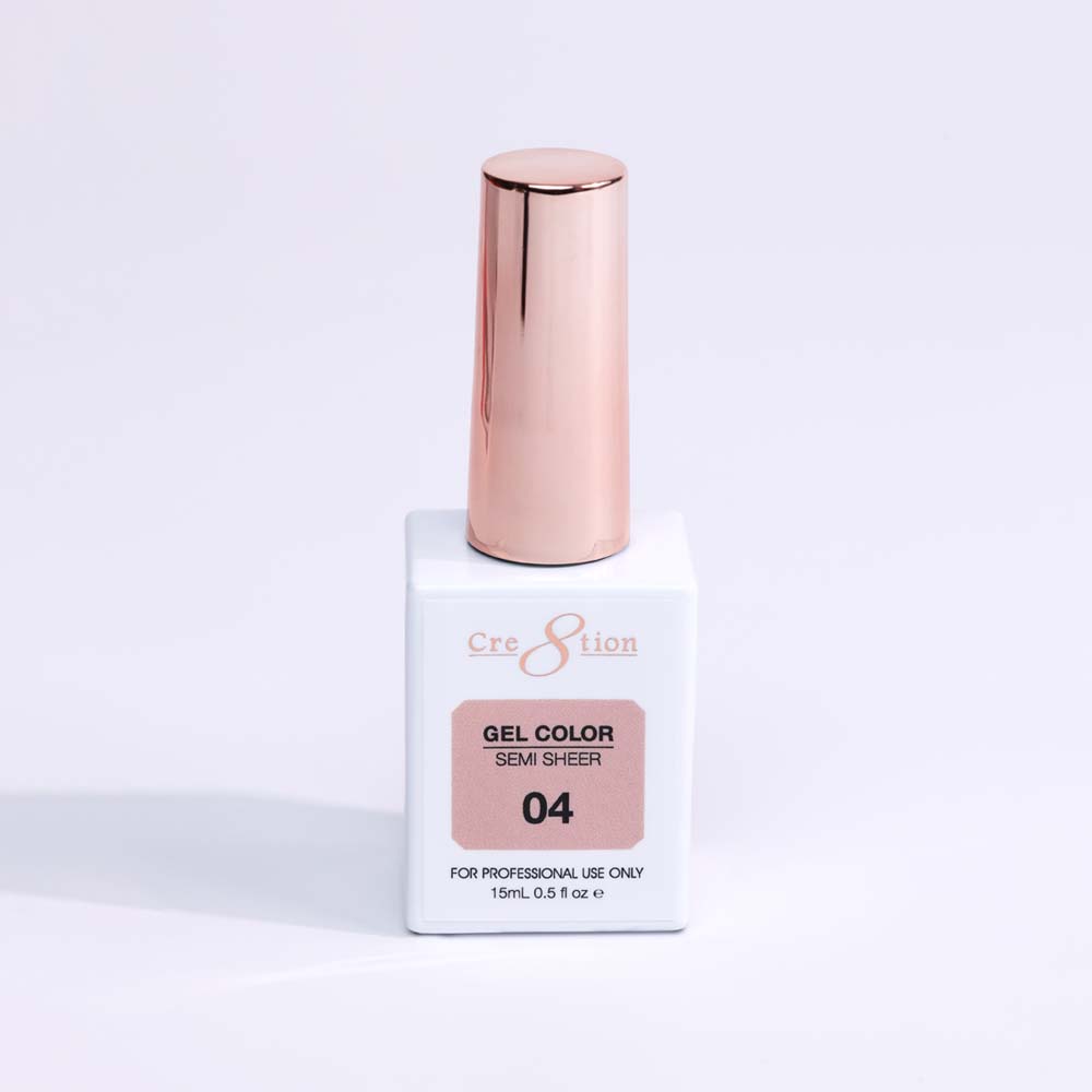 Cre8tion Hema Free Semi-Sheer Collection 0.5oz - Nude Color