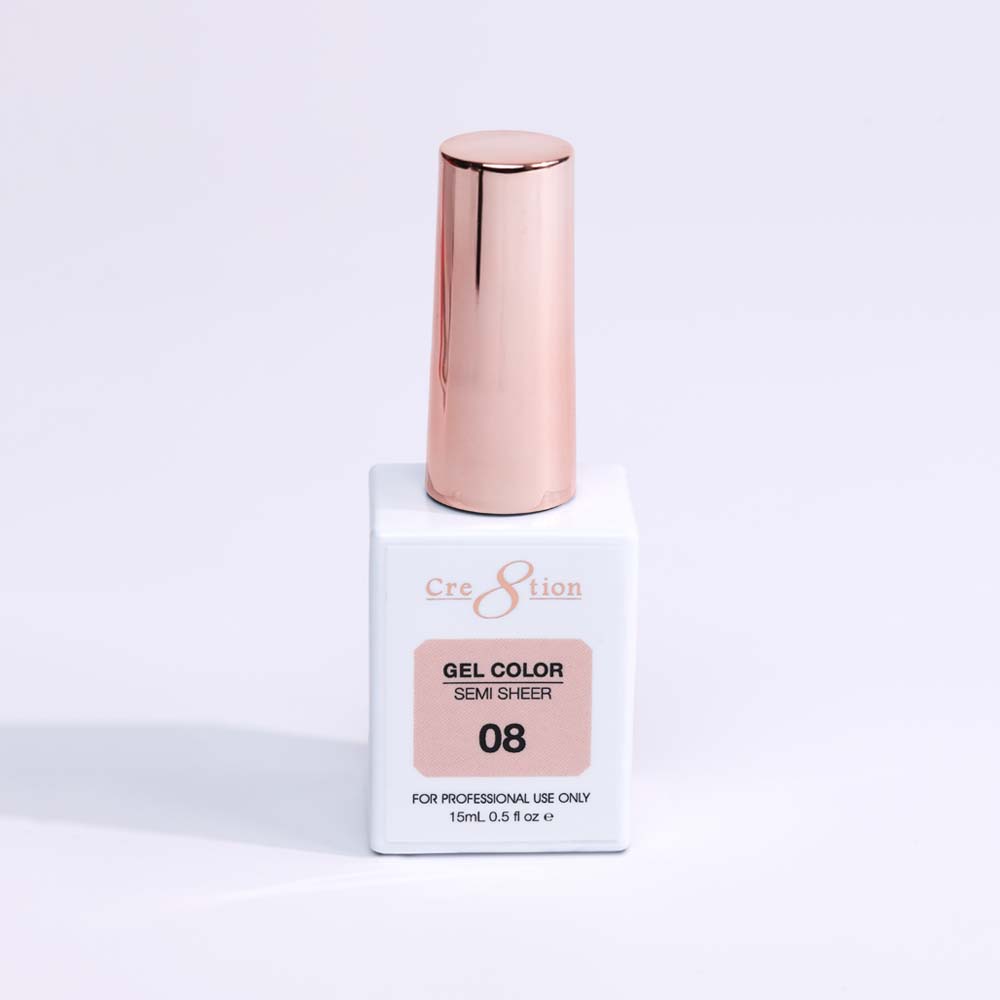 Cre8tion Hema Free Semi-Sheer Collection 0.5oz - Nude Color
