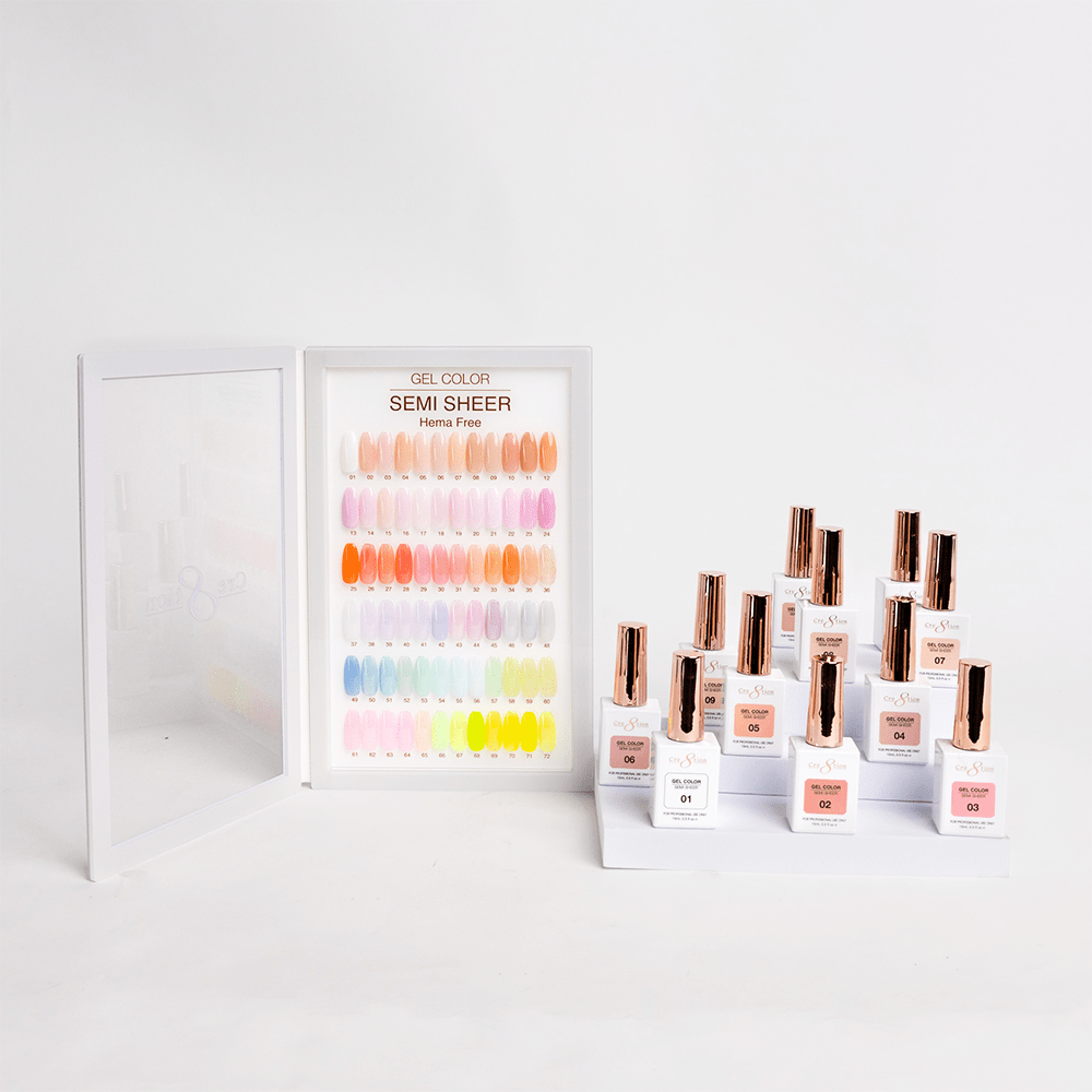 Cre8tion Hema Free Semi-Sheer Collection 0.5oz - Nude Color