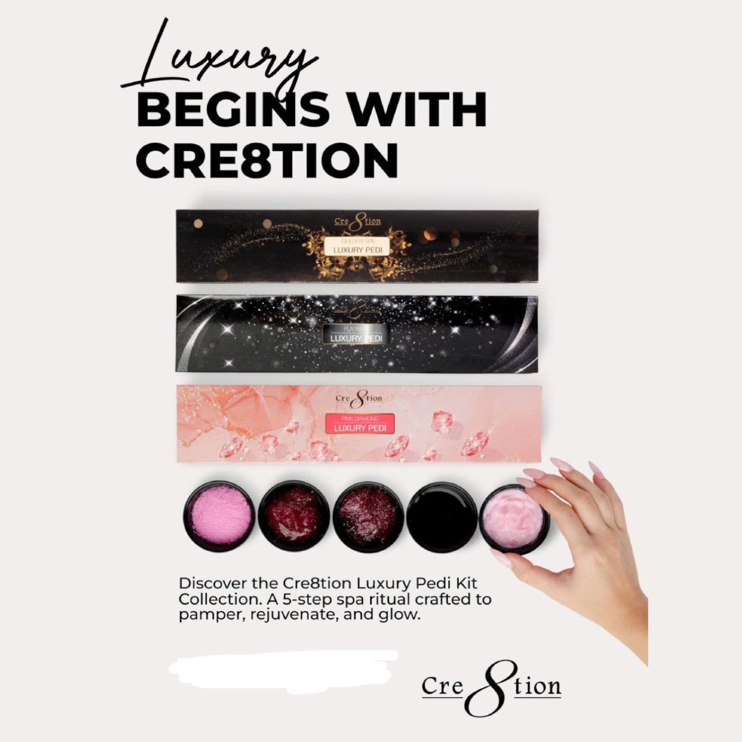 Cre8tion Luxury Platinum Pedicure Spa