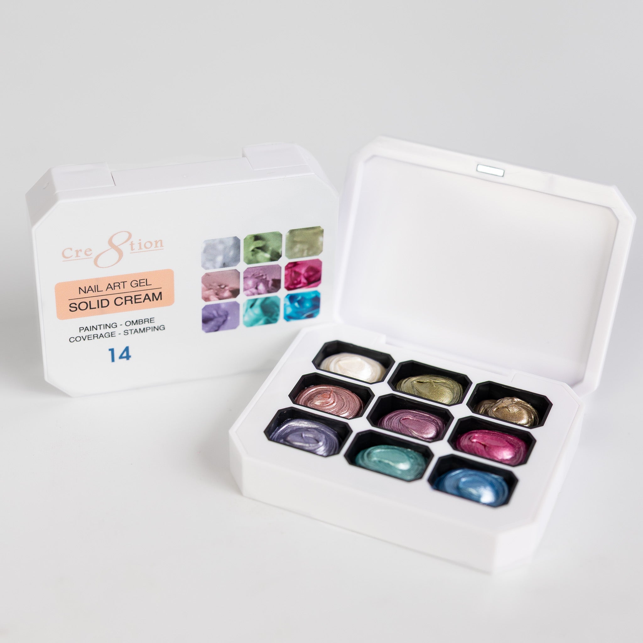 Cre8tion Nail Art Gel - Solid Cream - 14