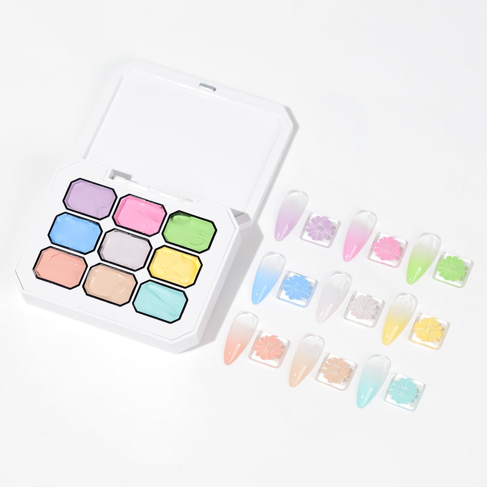 Cre8tion Nail Art Gel - Solid Cream Collection - Spring