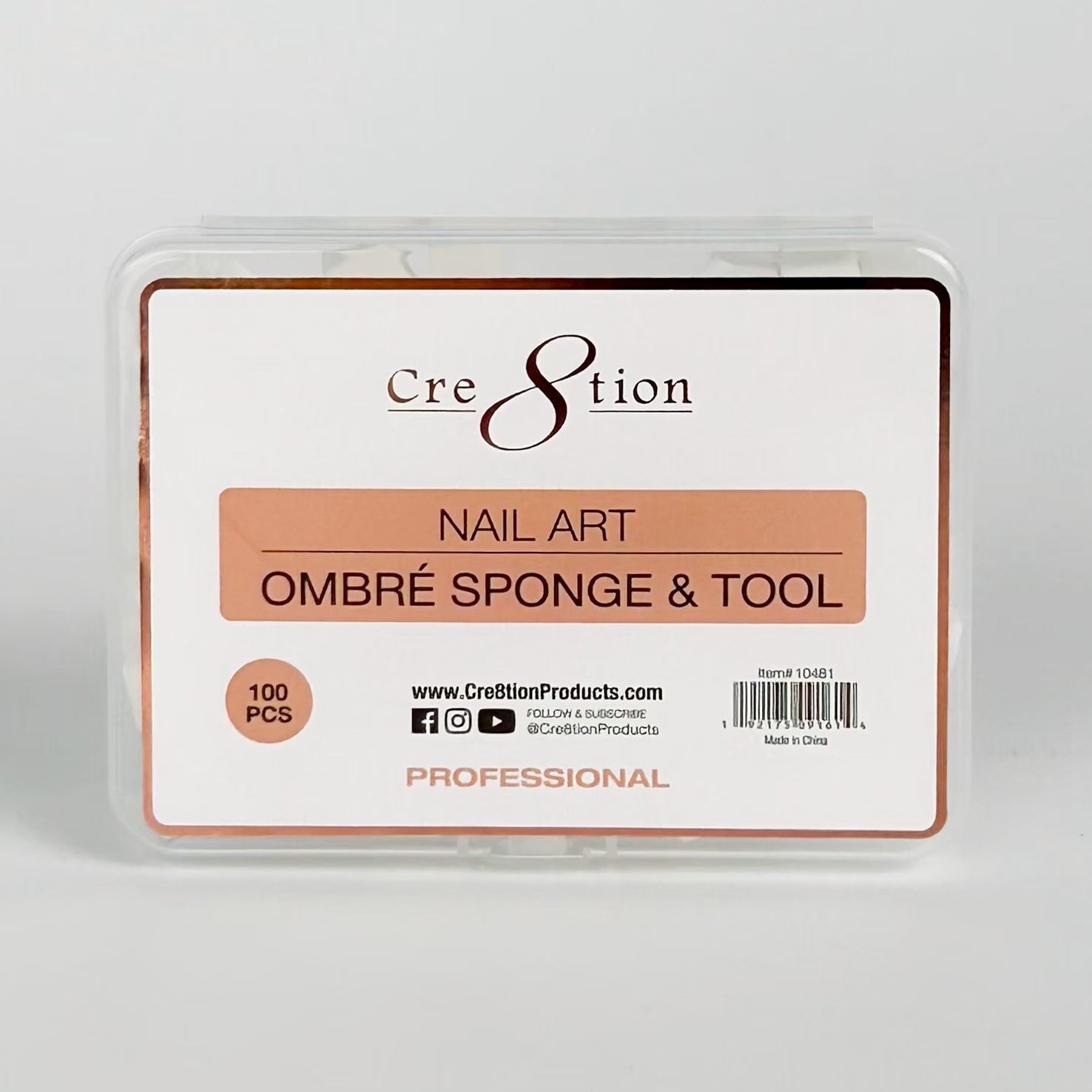 Cre8tion Ombre Sponge & Tool 100pcs/box
