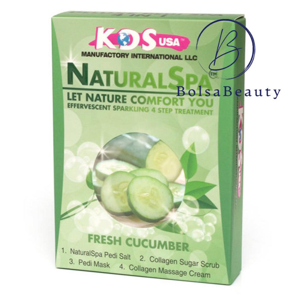 KDS - Pedicure Deluxe  4in1 (Case 88 Boxes) - Fresh Cucumber