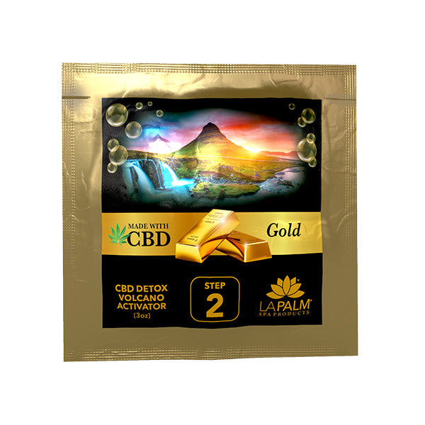 Volcano - Pedicure Deluxe 5in1 (Case 36 Boxes) - Gold