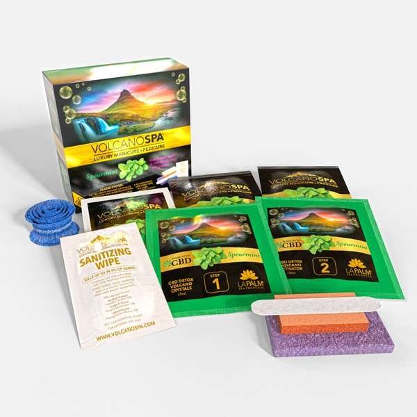 Volcano - Pedicure Deluxe 5in1 (Case 36 Boxes) - Spearmint