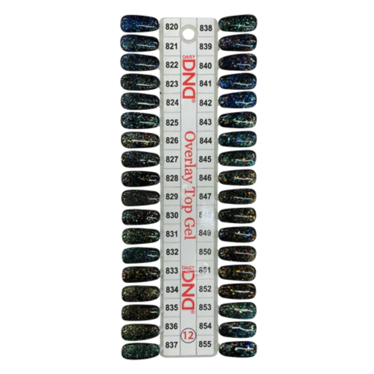 DND - Overlay Top Gel Duo Full Set 36 Colors (#820 - #855)