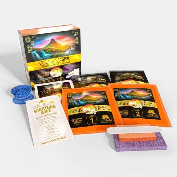 Volcano - Pedicure Deluxe 5in1 (Case 36 Boxes) - Beach Paradise