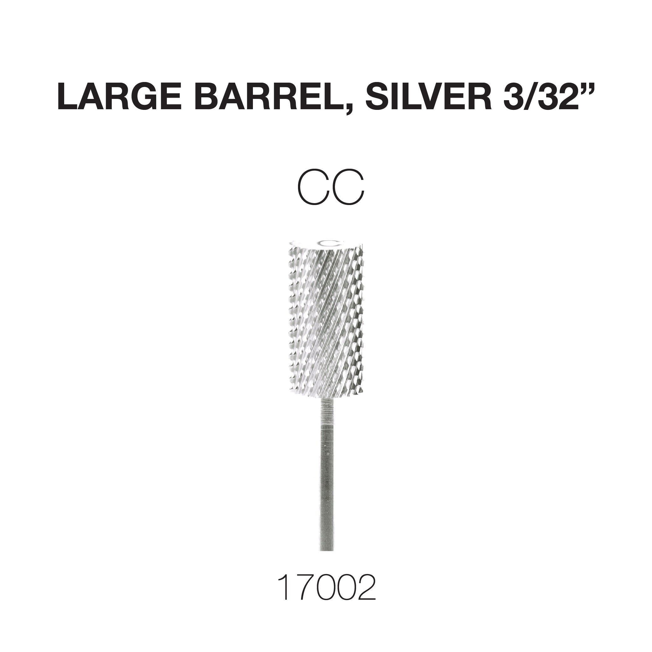 Cre8tion - Carbide Silver - Small & Large - 3/32 - Original