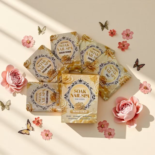 Soak Nail Spa Deluxe Pedicure Kit 5in1 (36pcs/case)