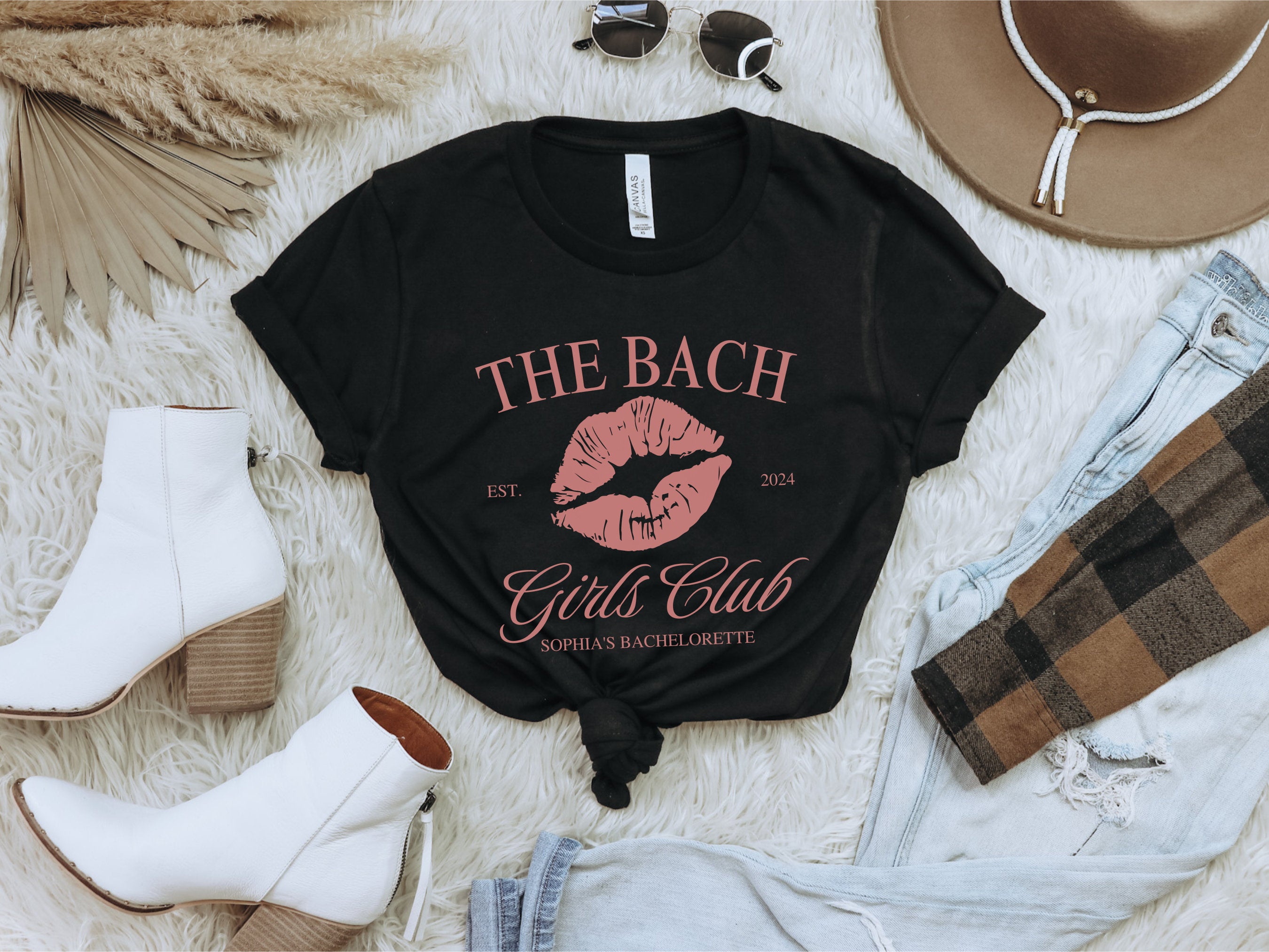 Personalized Bride Shirt, Bridesmaid Shirt, Bachelorette Shirt, Cocktail Social Club, The Bach Club Shirt, Future Bride Shirt, Bridal Party