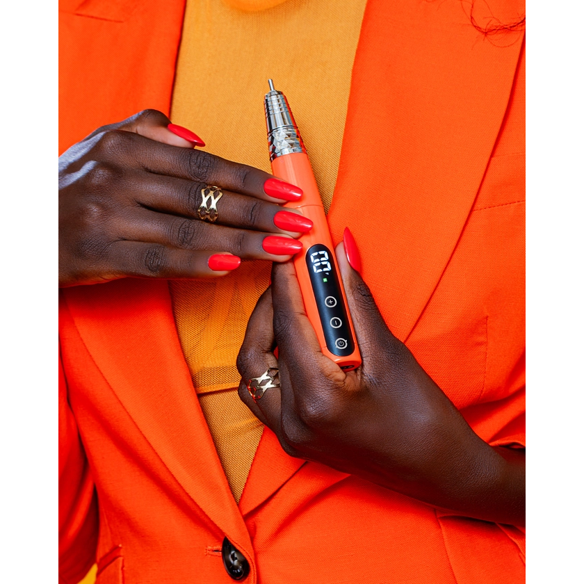 Gelish Go File Wireless E-File Portable Rechargeable (FREE 12 Bits Plus 6 Sanding Bands)