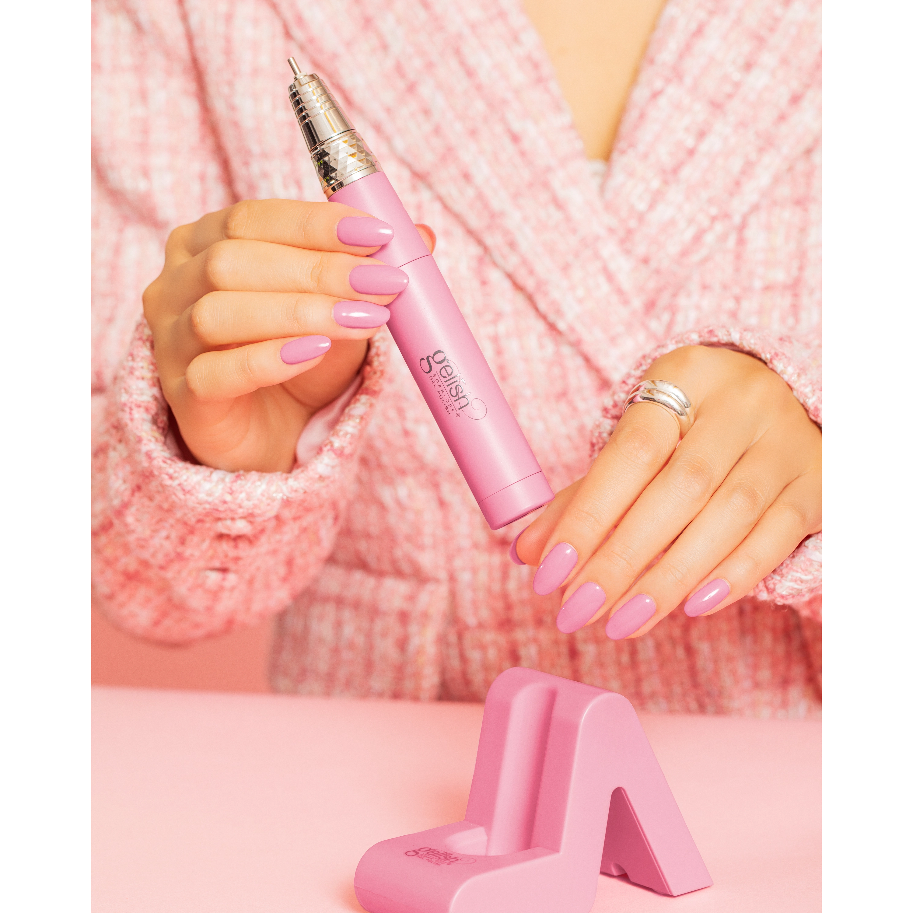 Gelish Go File Wireless E-File Portable Rechargeable (FREE 12 Bits Plus 6 Sanding Bands)