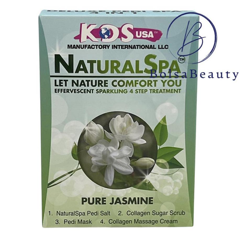 KDS - Pedicure Deluxe  4in1 (Case 88 Boxes) - White Jasmine