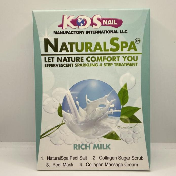 KDS - Pedicure Deluxe  4in1 (Case 88 Boxes) - Rich Milk