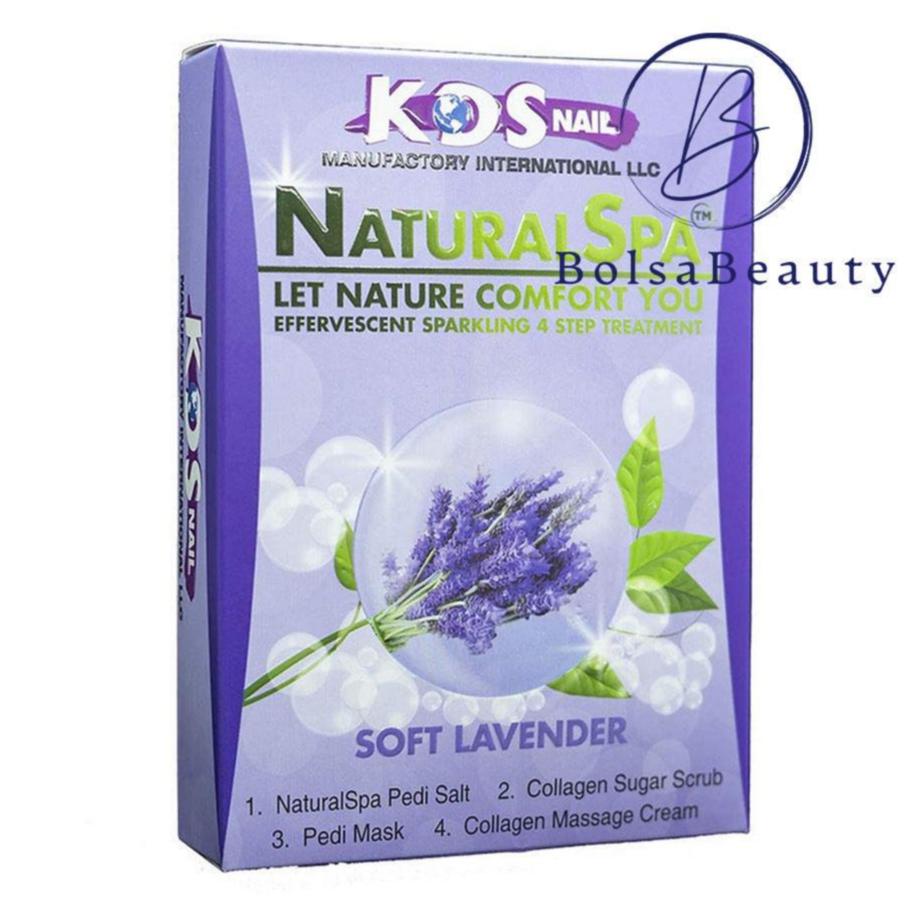 KDS - Pedicure Deluxe  4in1 (Case 88 Boxes) - Soft Lavender