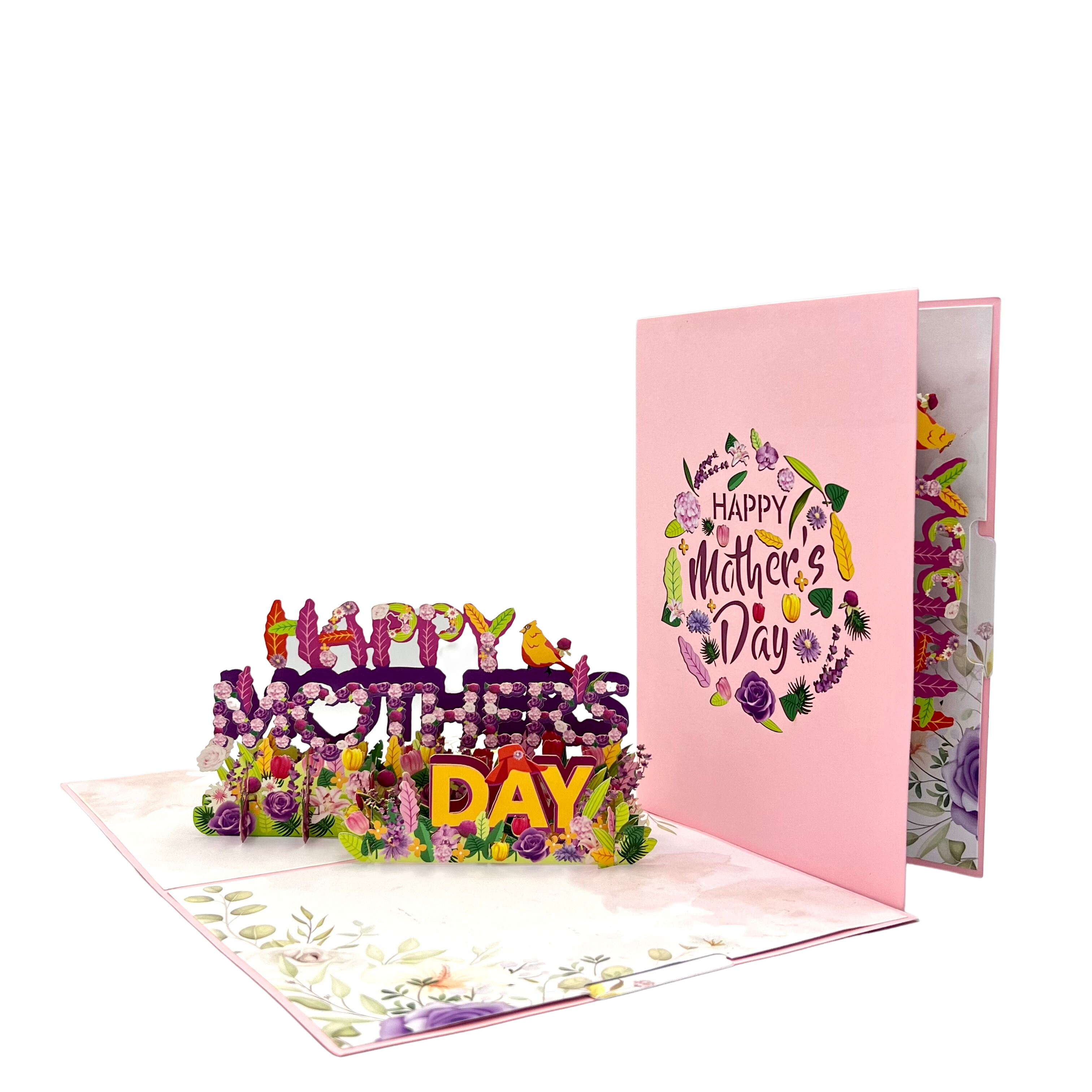 Pop Up Greeting Card Happy Mother's Day, Colorful Card, Flowers Card, Gift for Mom, Grandma Card, Mother's Day Card, Mom Card, Mother Gift