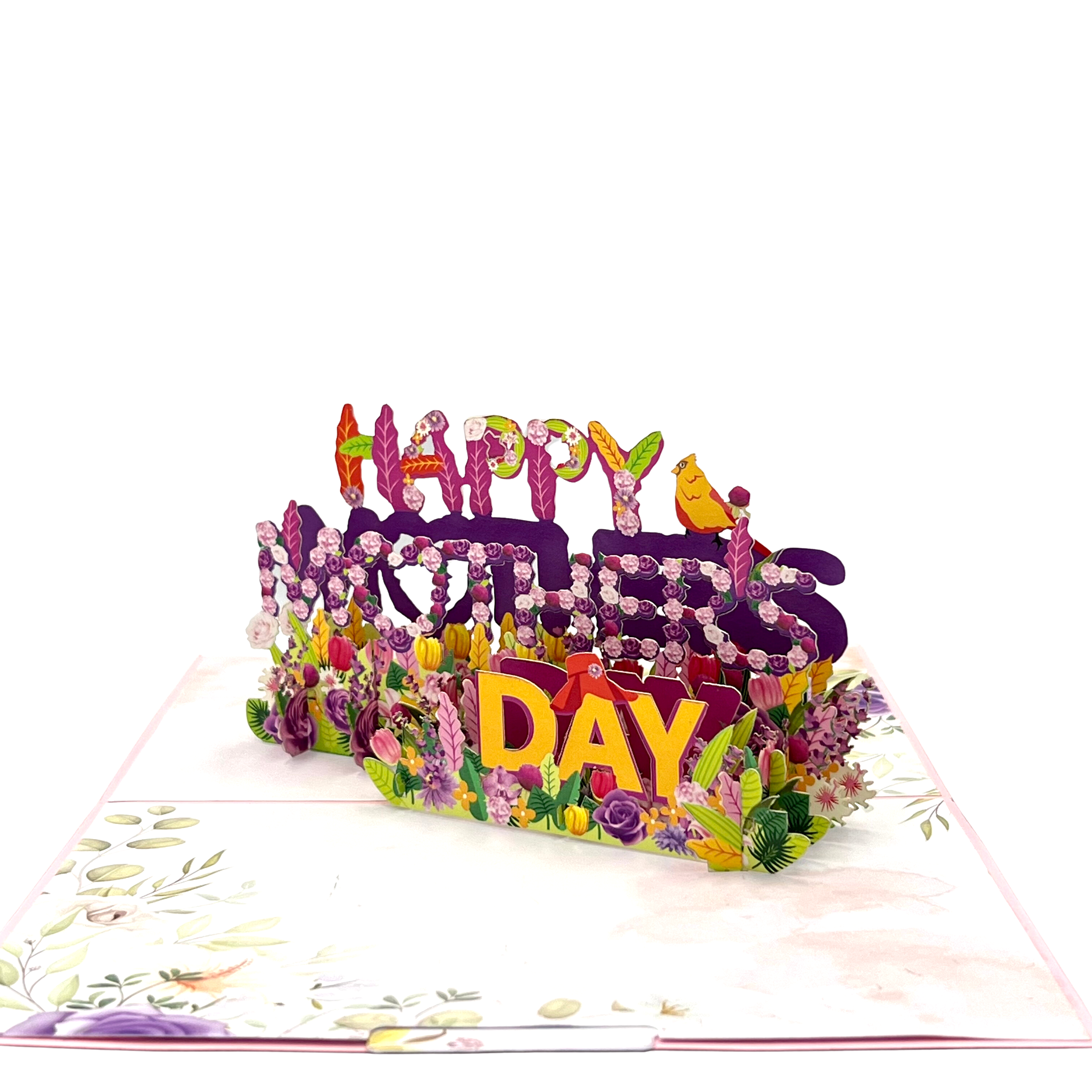 Pop Up Greeting Card Happy Mother's Day, Colorful Card, Flowers Card, Gift for Mom, Grandma Card, Mother's Day Card, Mom Card, Mother Gift