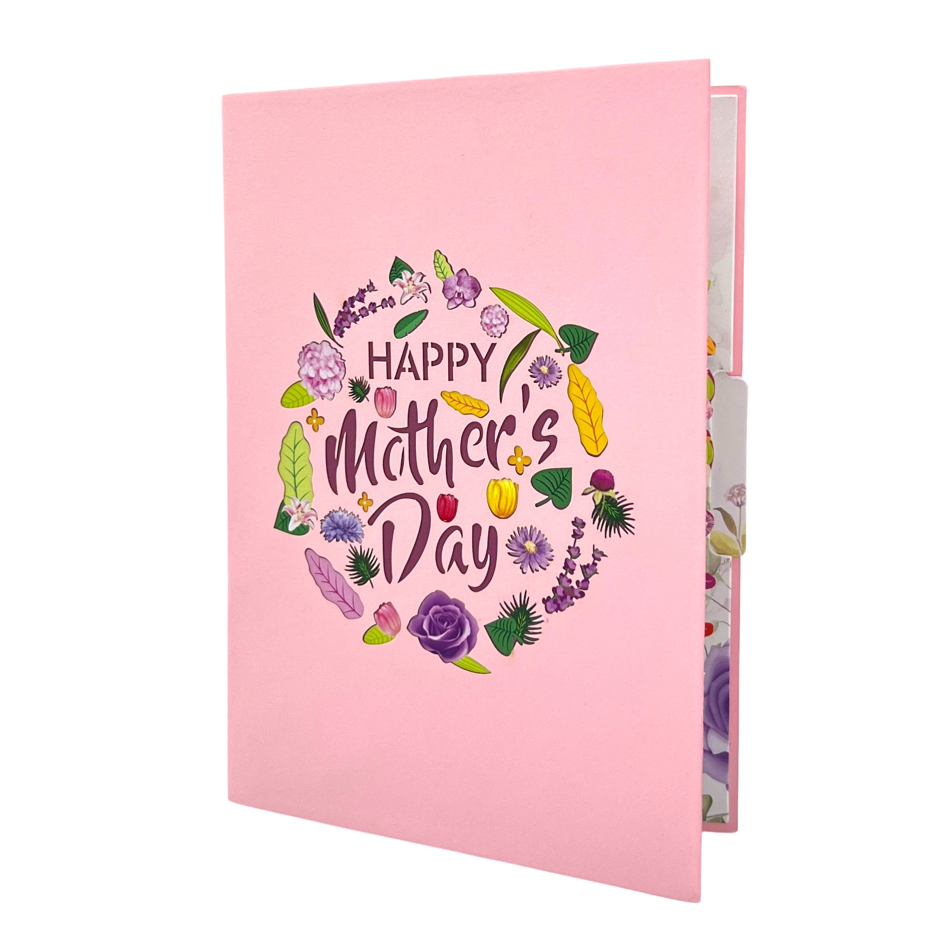 Pop Up Greeting Card Happy Mother's Day, Colorful Card, Flowers Card, Gift for Mom, Grandma Card, Mother's Day Card, Mom Card, Mother Gift