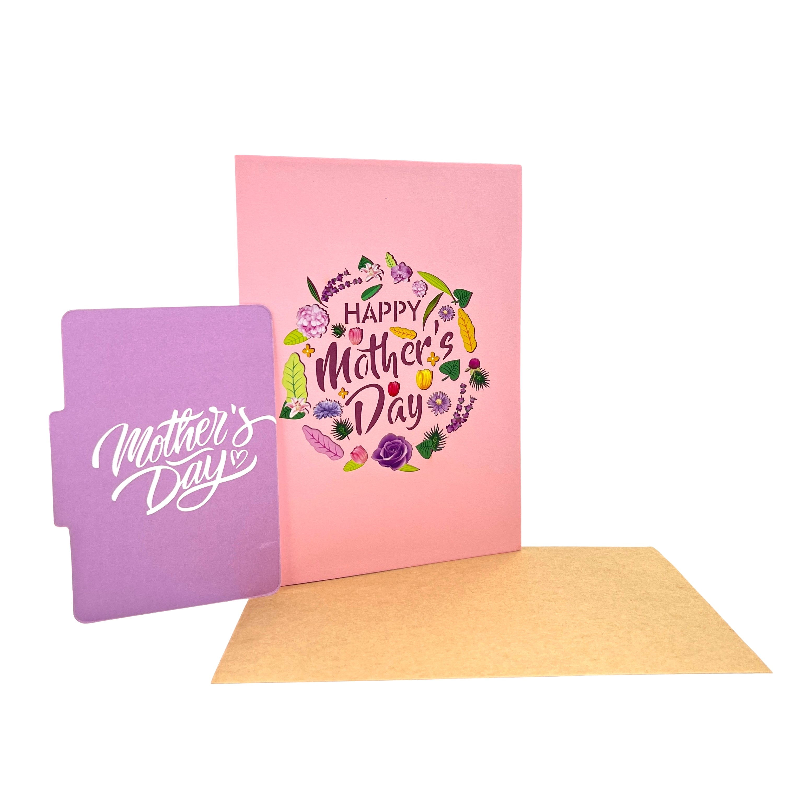 Pop Up Greeting Card Happy Mother's Day, Colorful Card, Flowers Card, Gift for Mom, Grandma Card, Mother's Day Card, Mom Card, Mother Gift