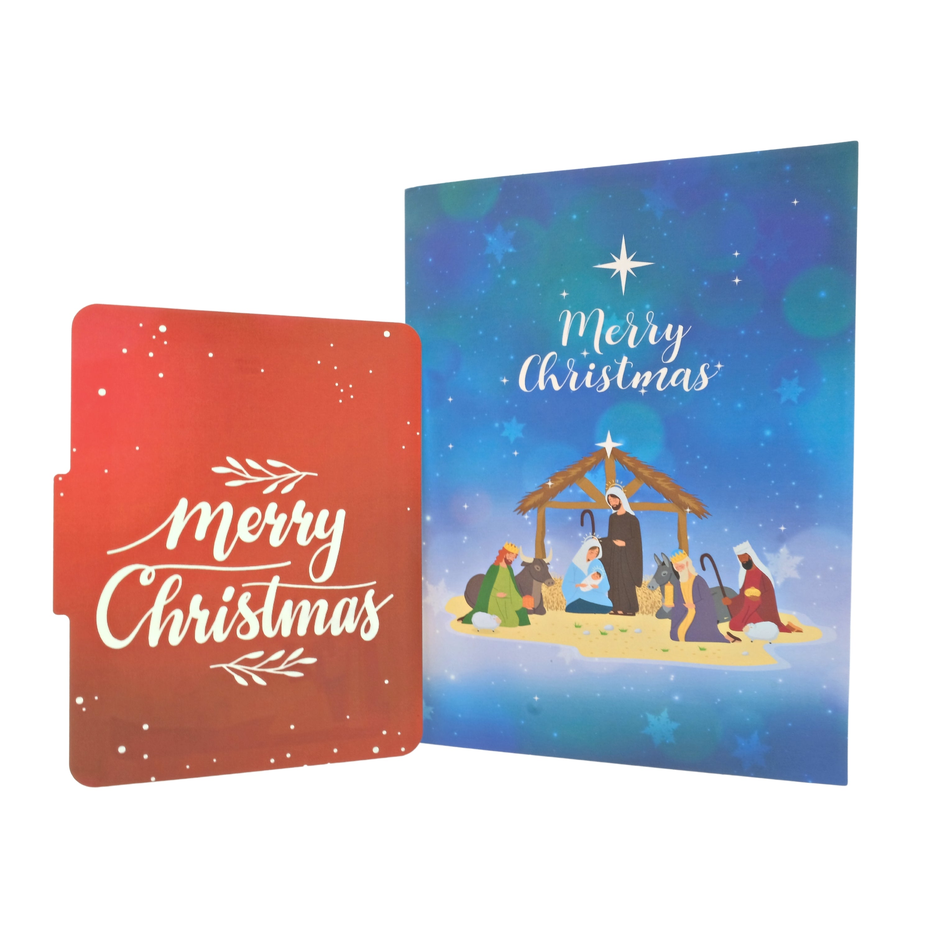 Pop Up Greeting Card Merry Christmas Jesus Christ's birth Holy Night Nativity Scene Decoration Christmas Gift Idea Holiday Card For Family