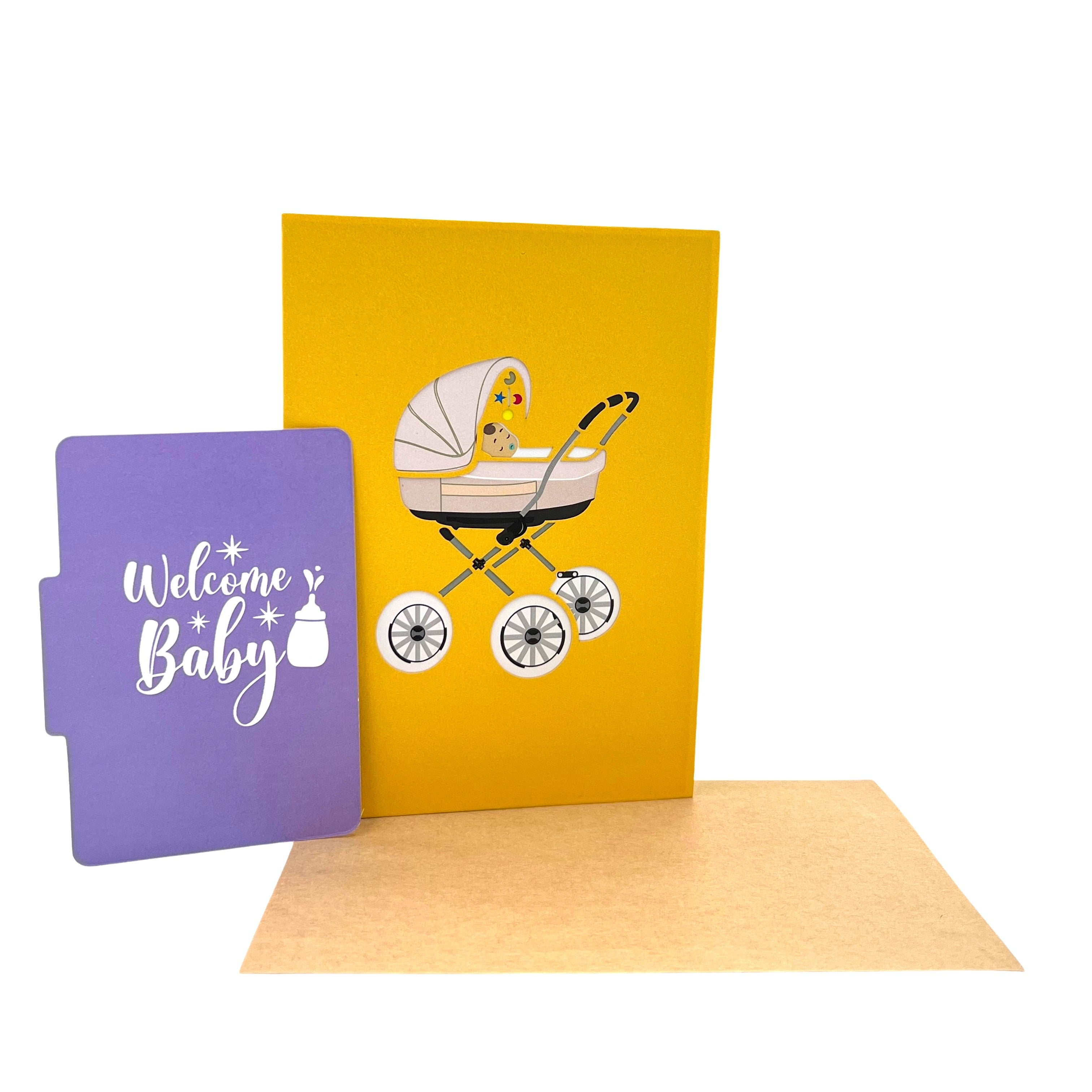 Pop Up Greeting Card, Baby Newborn Card, Congratulation Card, Pregnancy Card, New Baby New Parents Card, Baby Shower Card, Bump to Baby Card