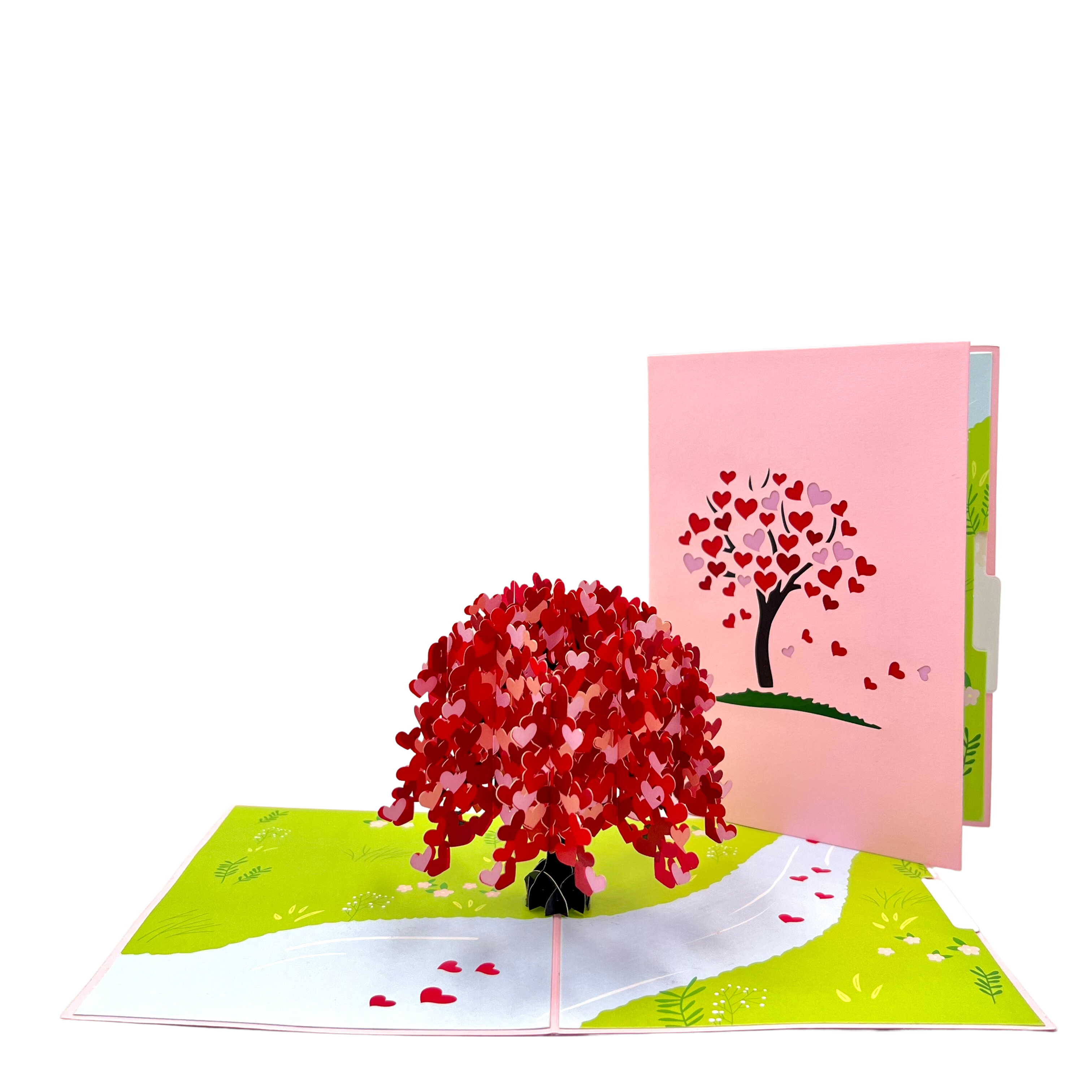 Pop Up Greeting Card Tree of Endless Love Wedding Card Invitation Wedding Gift Engagement Elopement Proposal Valentine Gift Romantic Card