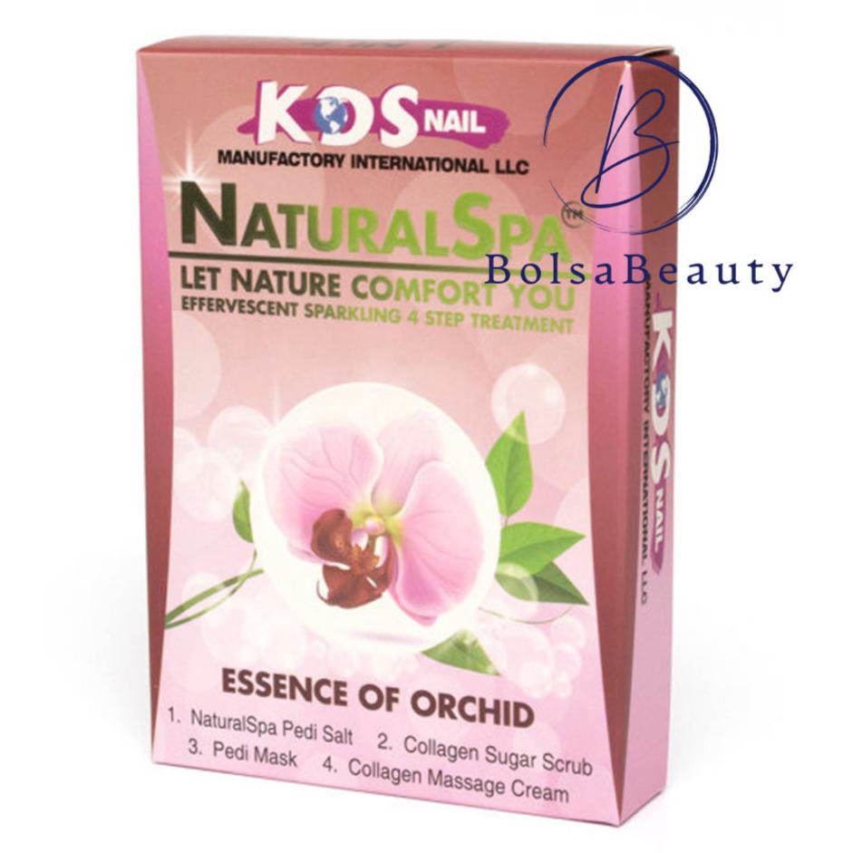 KDS - Pedicure Deluxe  4in1 (Case 88 Boxes) - Essence of Orchid