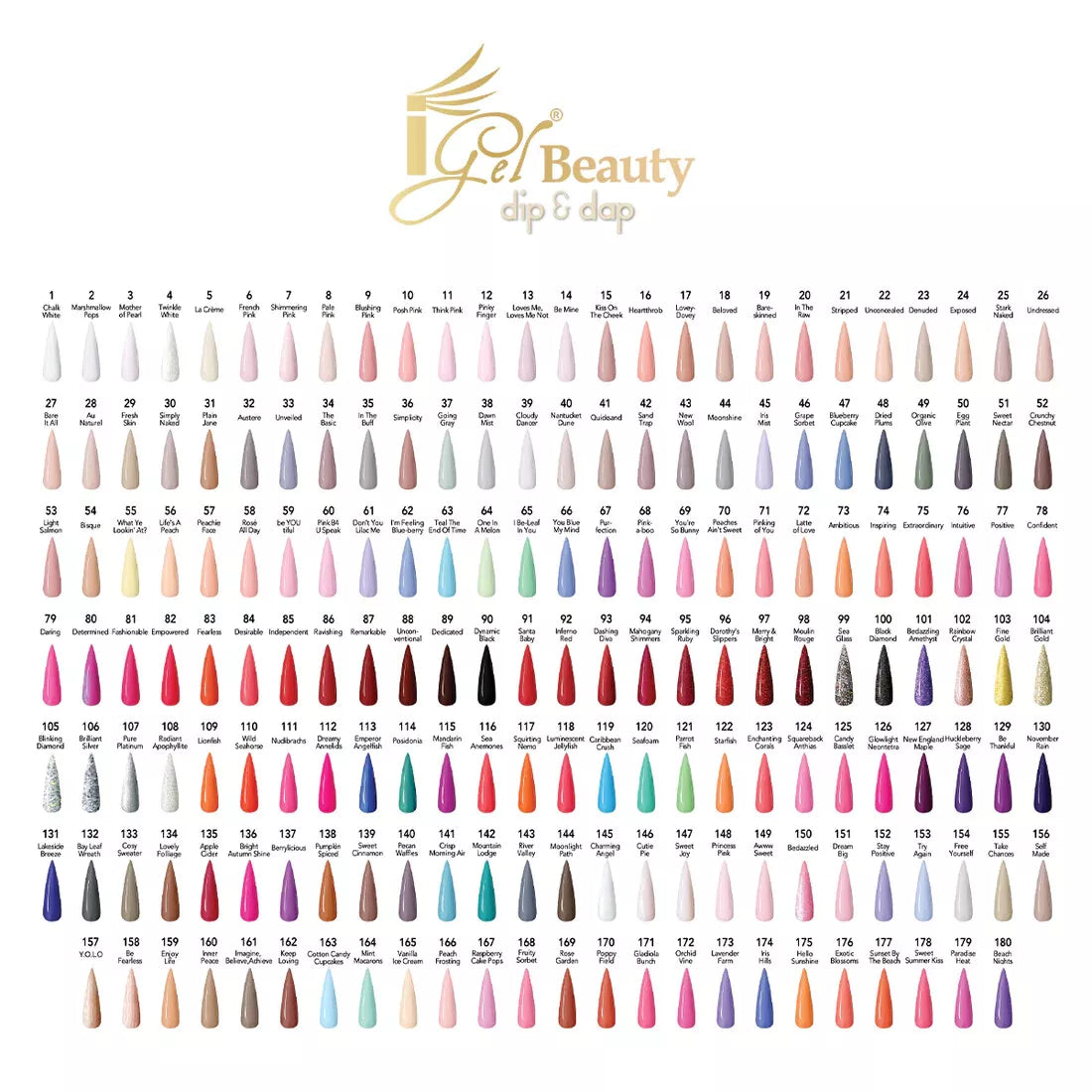 IGel - LB Gel & Lacquer Duo (#01 - #90) - NEW 2024