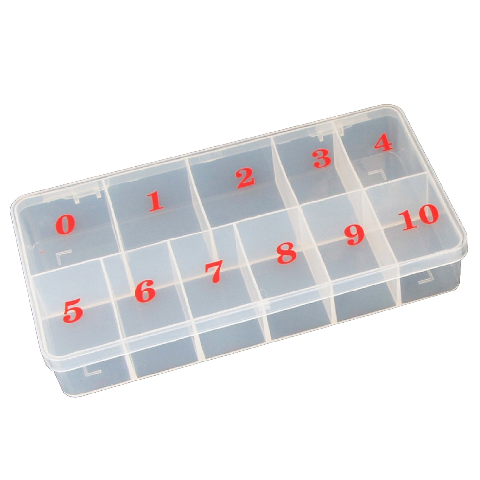 BolsaBeauty - Empty Nail Tips Box 0-10 (Set 2pcs)