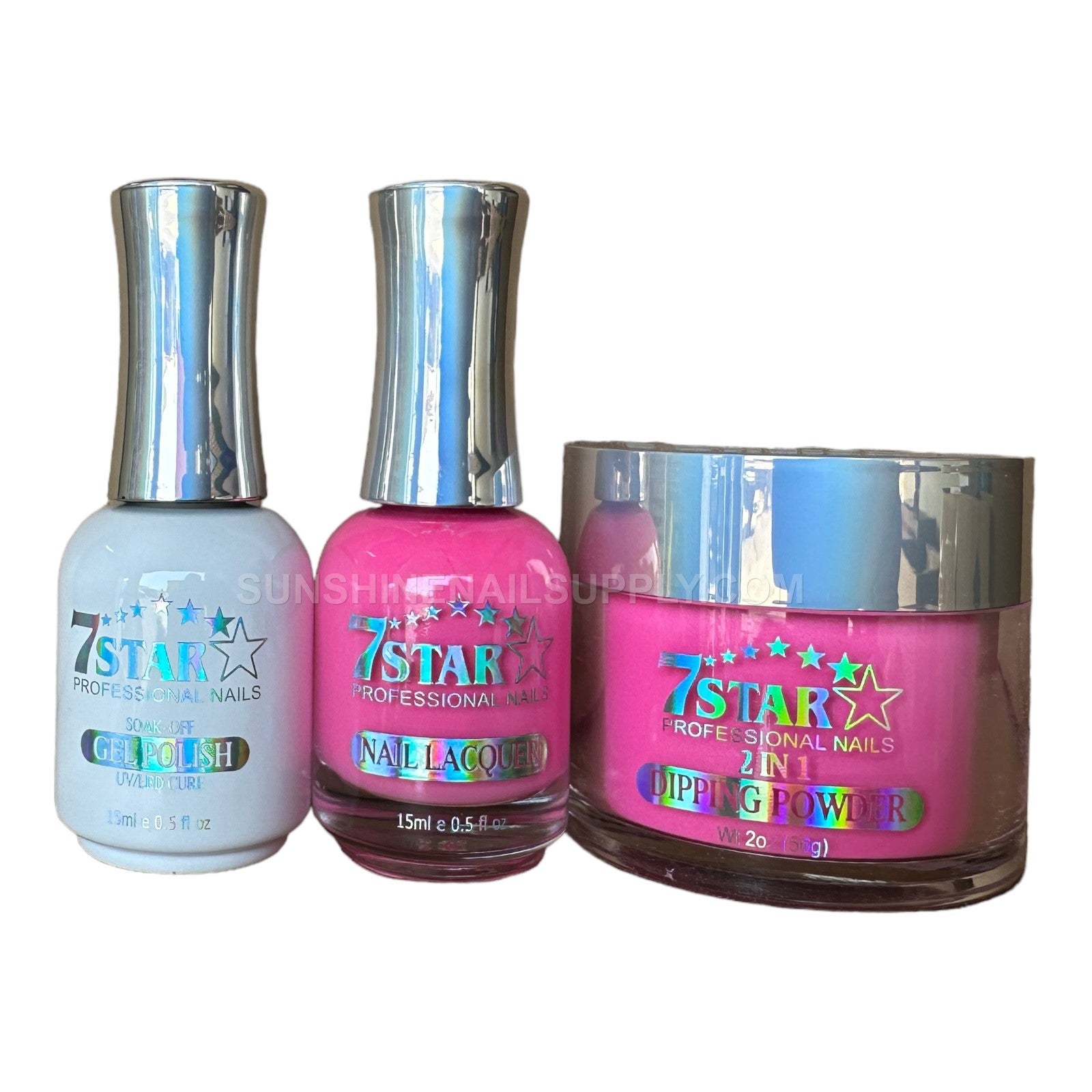 7 Star - Gel & Lacquer & Dip Trio - 200 New Colors (#01 - #100)